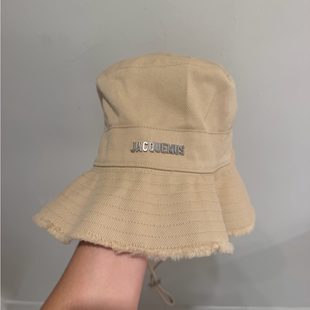Jacquemus Kids' Beige Bucket Hat